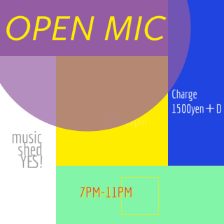 [Reserved] Open Mic に変更となりました。   M&Crew主催「tryout live stage One step」